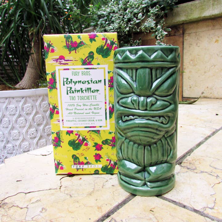 Fury Bros. - Wholesale Novelty Candle - Polynesian Painkiller - Fury Bros. Tiki Torchette5
