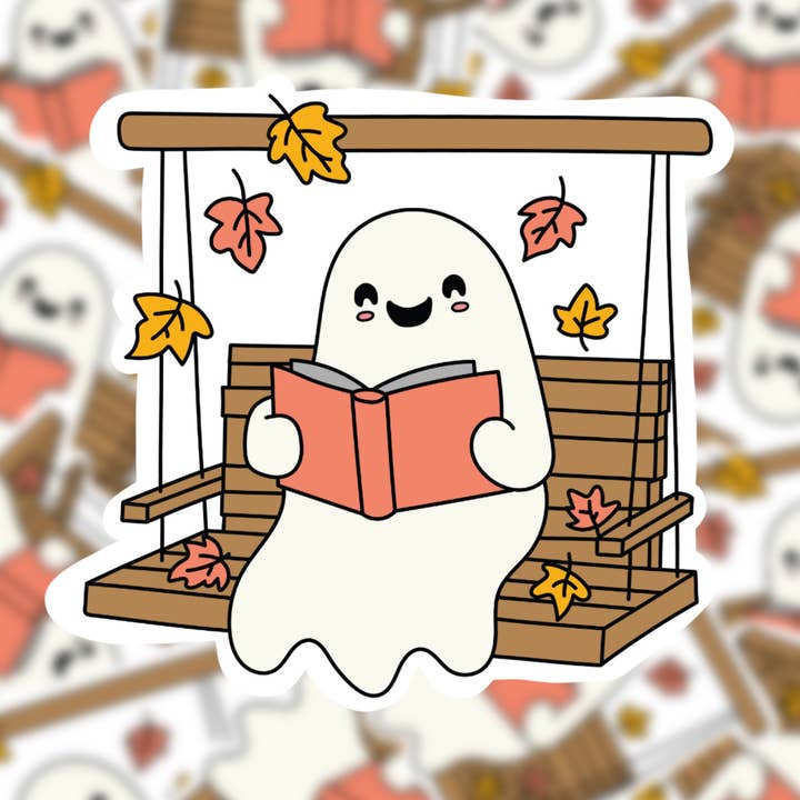 Adesivo autunnale da lettore, Adesivo fantasma, Adesivi per la lettura autunnale per la vendita all'ingrosso da parte di Cotswold Transfers