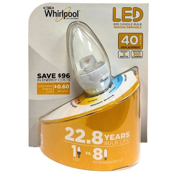 St. Louis Wholesale LLC - Wholesale Light Bulb/Puck - Whirlpool Lighting - 40Watt Replacement - 300 Lumens