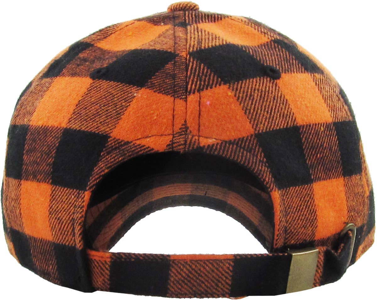 KBETHOS - Vente Casquette de baseball – unisexe - Casquette de baseball à carreaux KBETHOS18