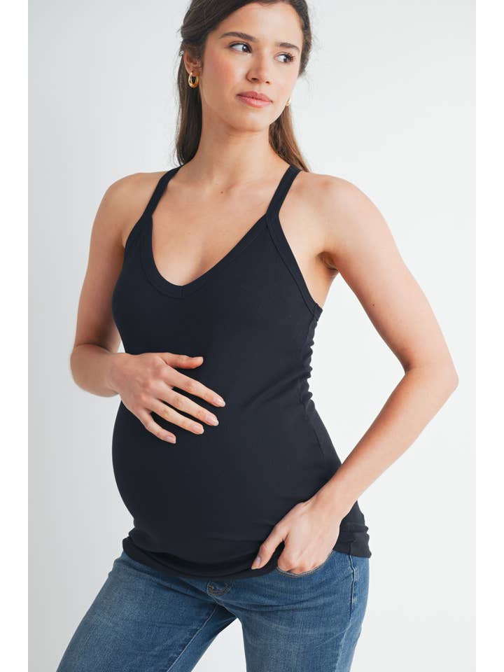 Hello Miz – wholesale Topp - Mamma – V-ringad gravidlinne med brottarrygg