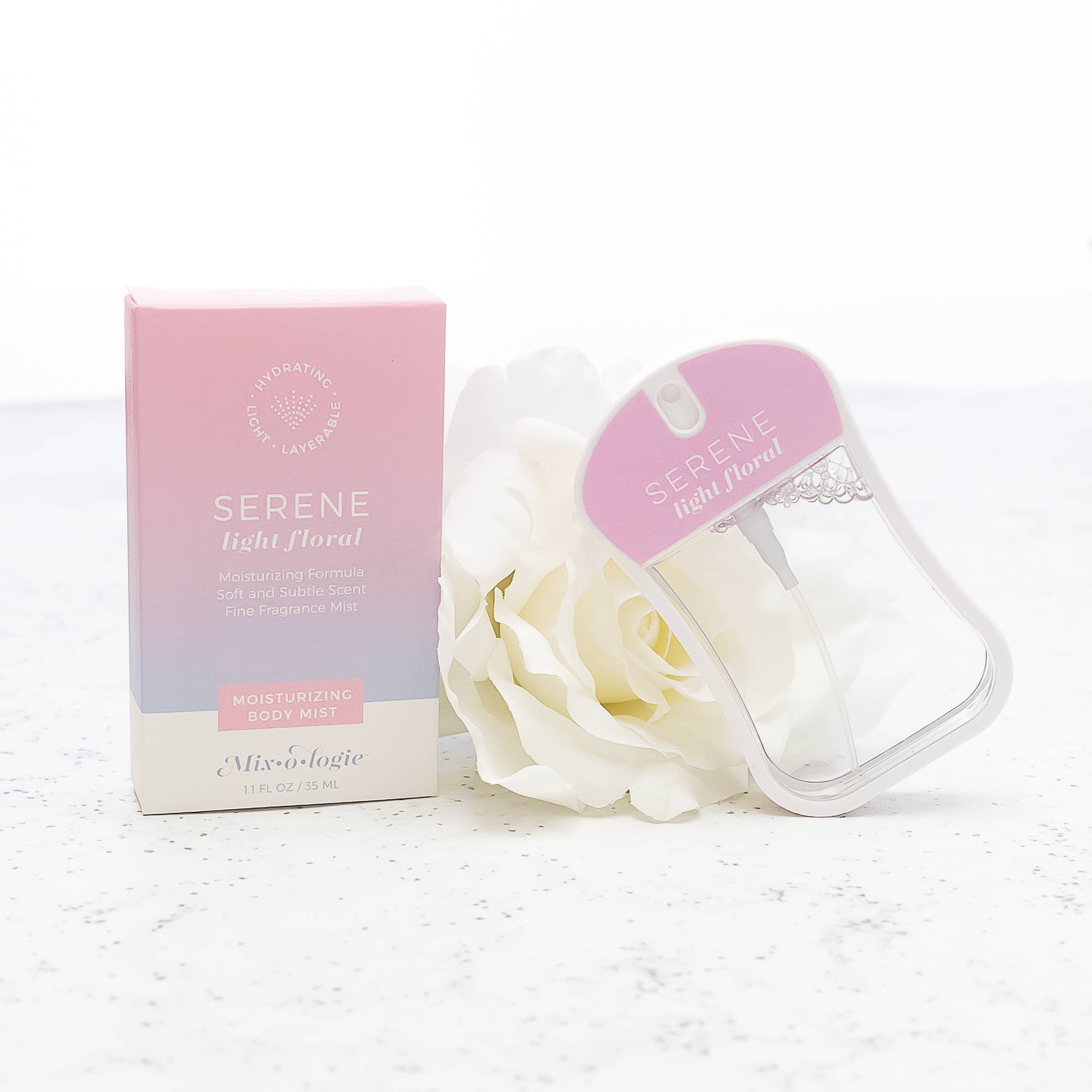 Mixologie - Vente Brume/eau visage et corps - Sérénité (floral léger) | Brume hydratante pour le corps (35 mL)1