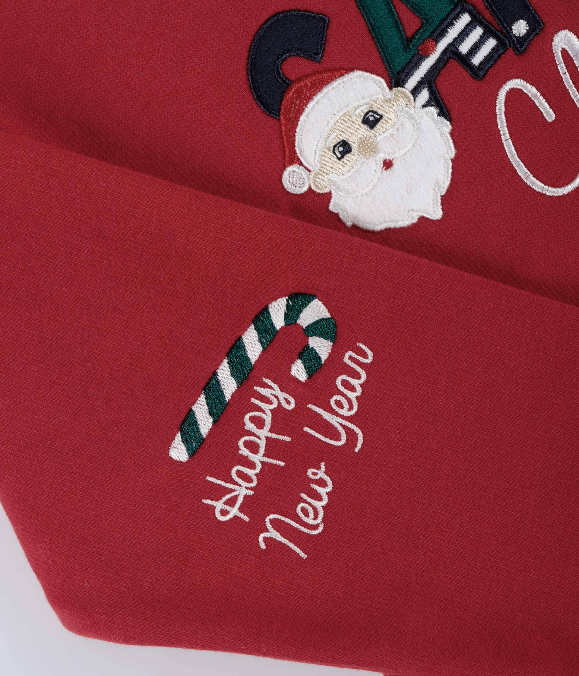 Rouge Sweat-shirt Père Noël en vente sur Faire3