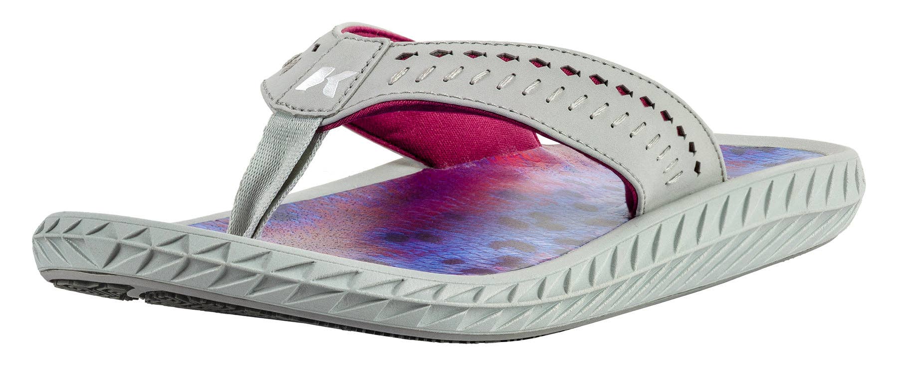 Korkers Products LLC – wholesale Flip Flops – Women’s – Women's Fish Flip® - Rainbow Trout10