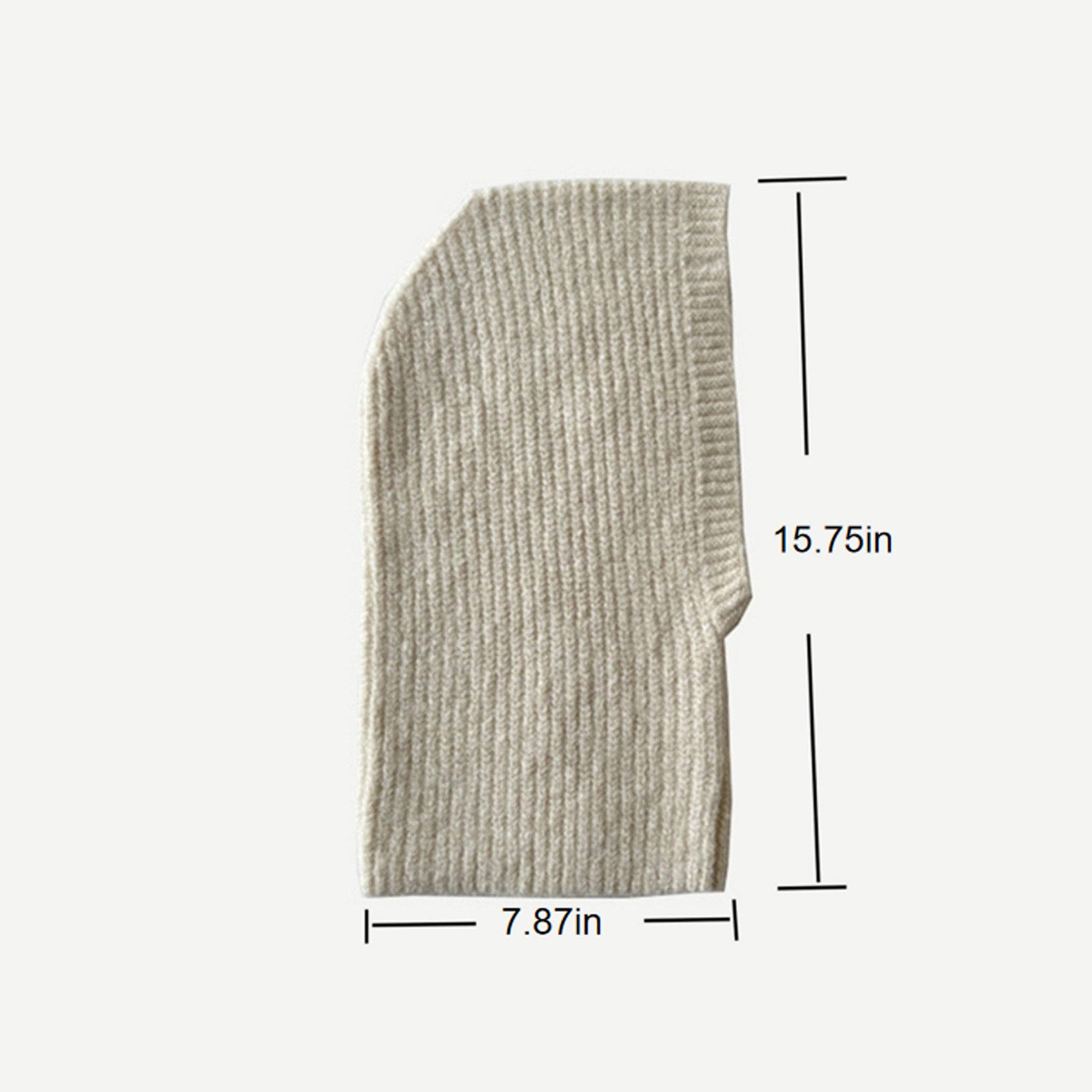 AK Brand - Wholesale Balaclava - Women's - Ribbed Knit Balaclava Hood with Soft Cozy Texture3