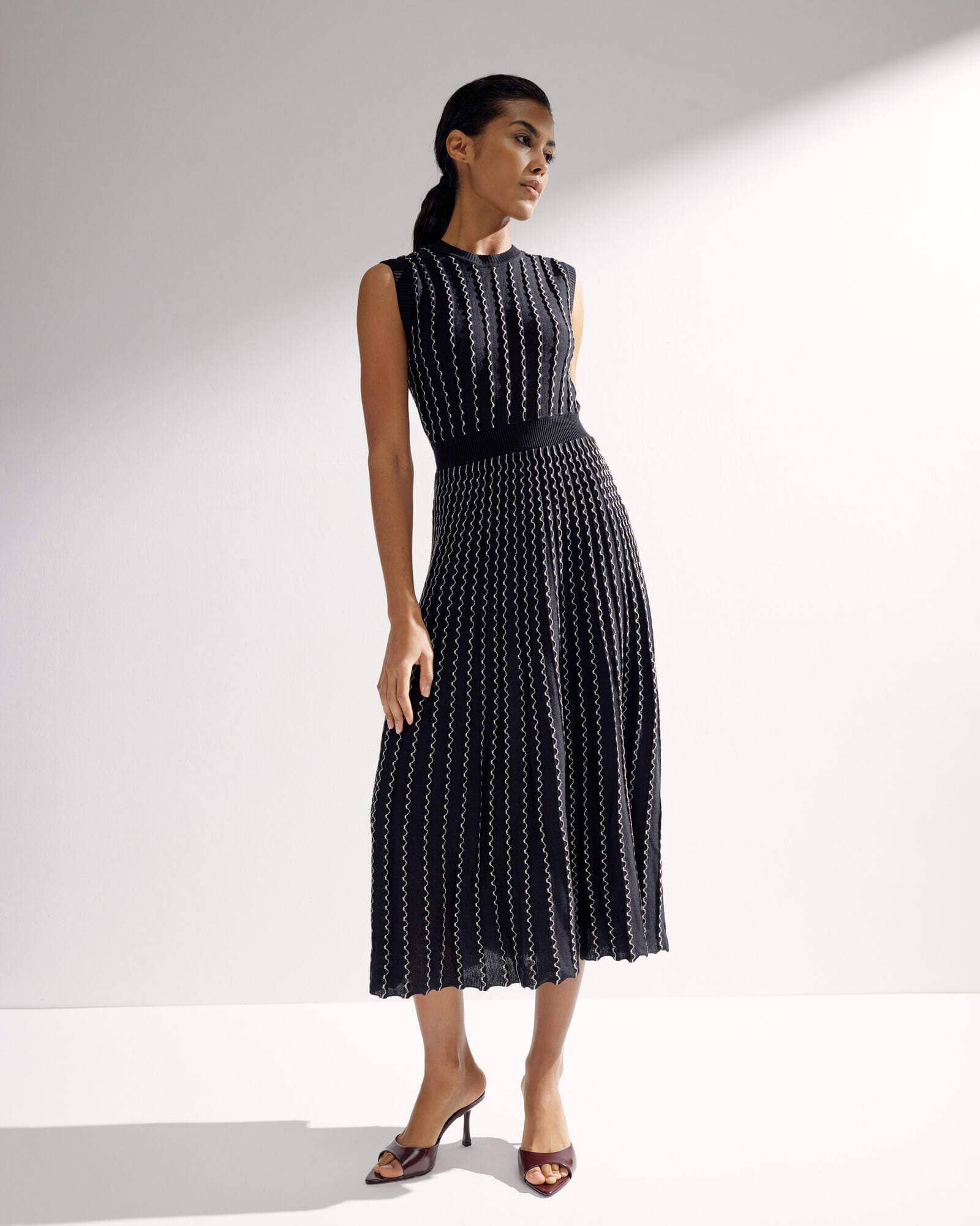 Nenya Fashion Limited - Wholesale Dress - Women's - Knitted Midi Dress Estel8