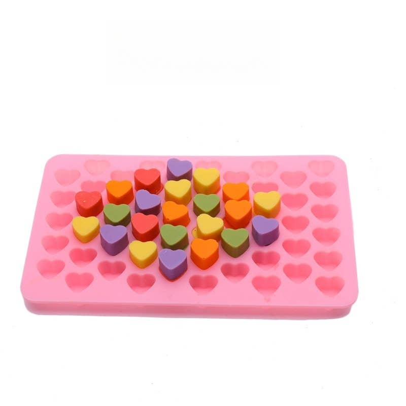 HanNicara – wholesale Chocolate/candy mould – Heart-Shaped Silicone Cake and Ice Mold M25W3443