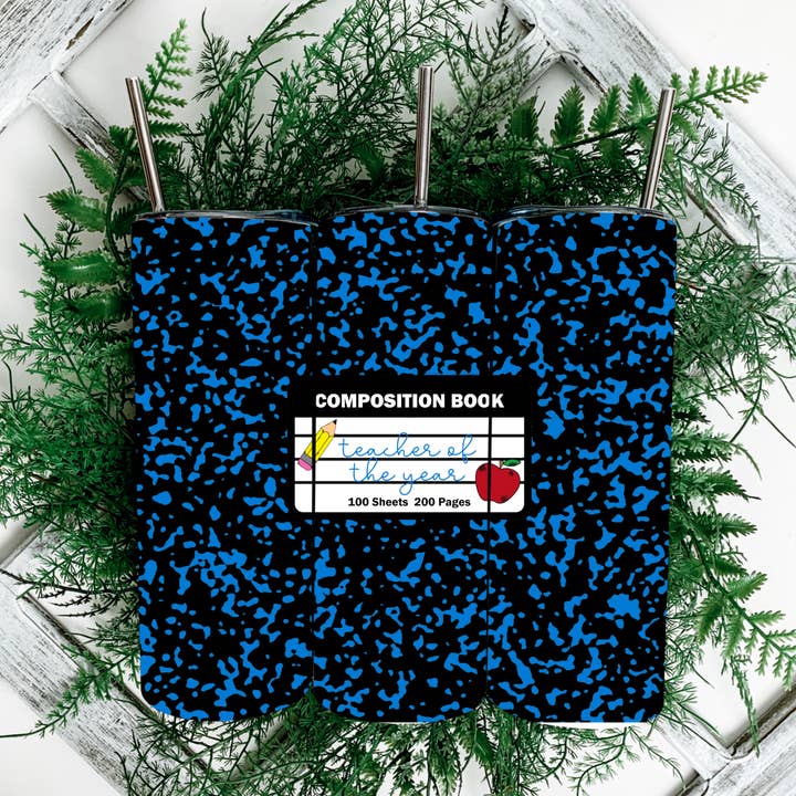 Gobelet pour professeur de composition pour la vente par Totally Tumblers LLC