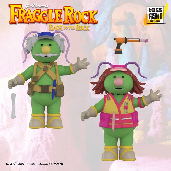 Boss Fight Studio Llc - Wholesale Figurine Toy - Kids - Fraggle Rock Action Figure: Doozer 2-pack11