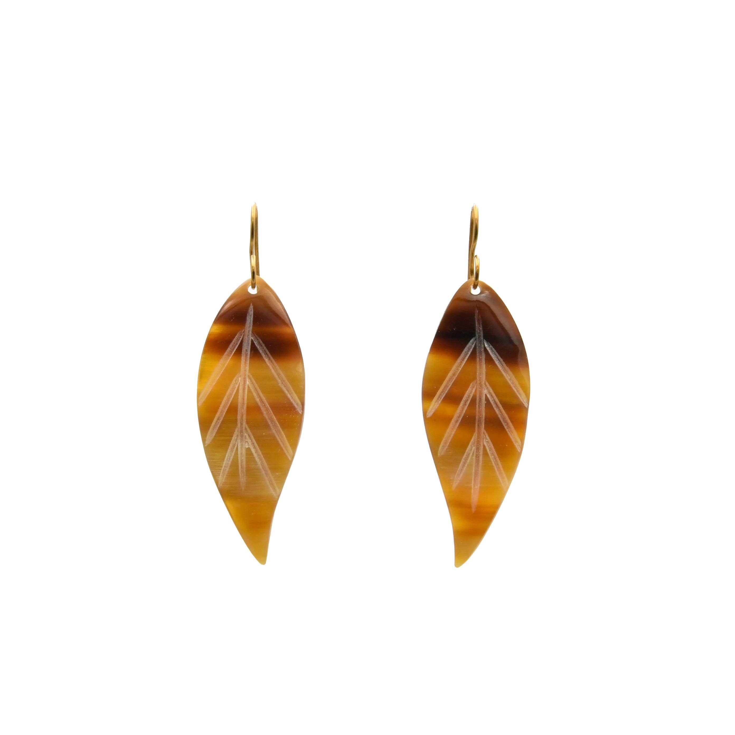 MAADILI COLLECTIVE - Wholesale Dangle Earrings - Large Leaf Earrings3