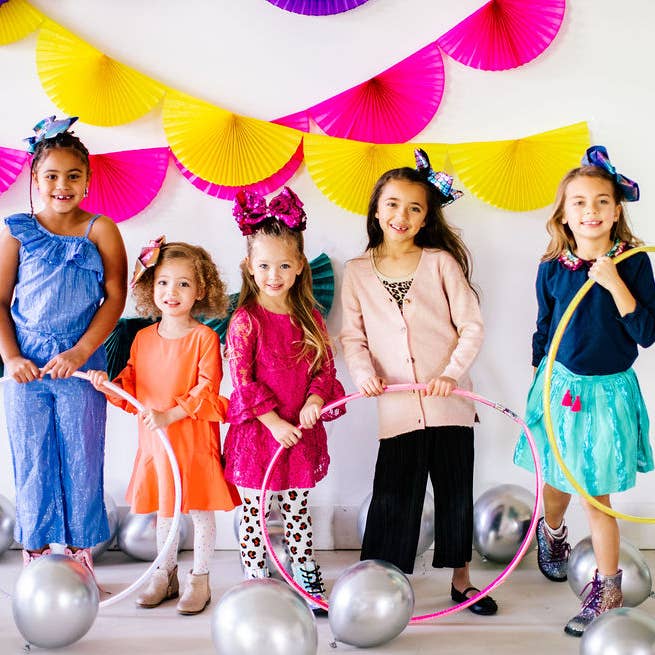 Lily and Momo – Großhandel Haarclip – Kinder – Silly Shooting Star Haarspange - Ballettrosa