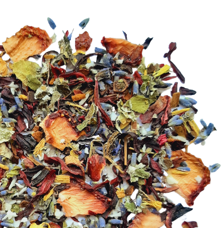 Suttle Tea - Wholesale Loose Tea - Kauai (strawberry-hibiscus) - Herbal (bulk bag)1