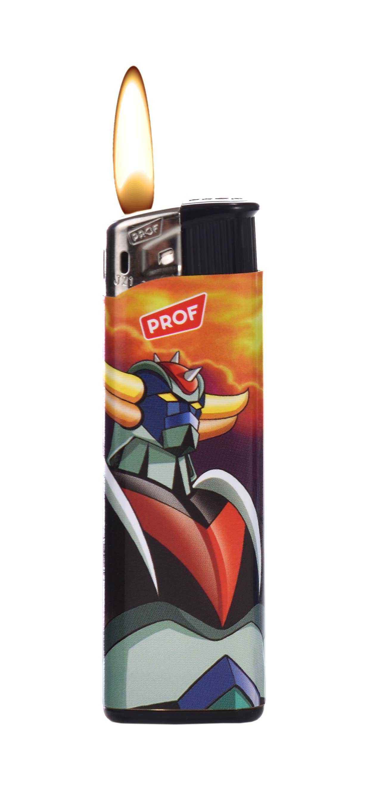 Champ by Polyflame - Wholesale Lighter - GOLDORAK Display of 50 GOLDORAK electronic lighters1