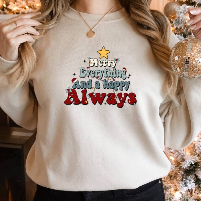 Christmas Sweatshirt, Women's, Unisex for wholesale by Crafty Mamas Creationz