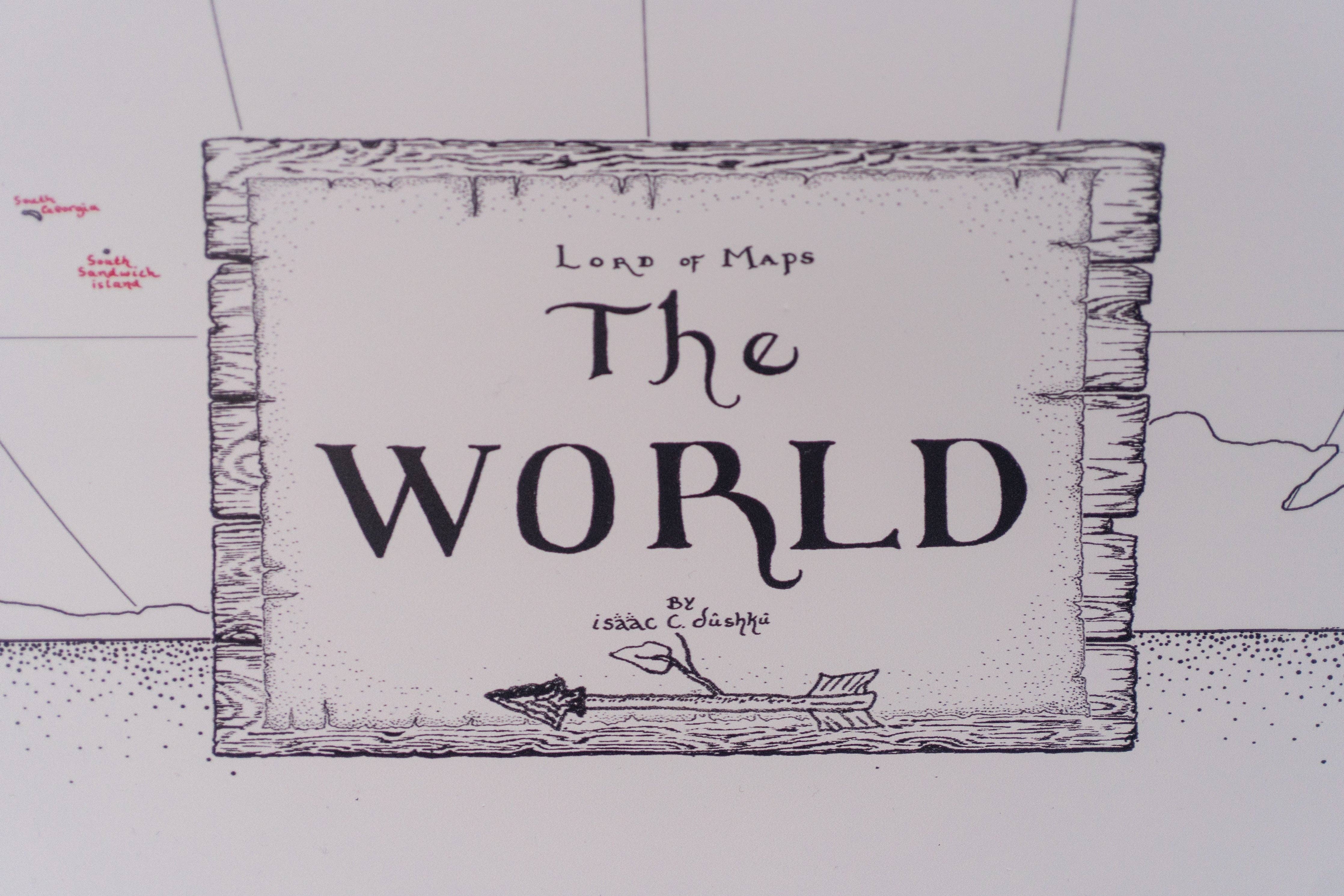 Lord of Maps - Wholesale Map - Hand-Drawn High Quality World Map11