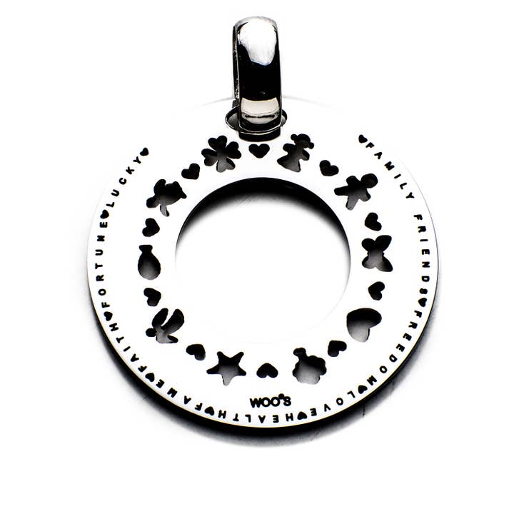 Ciondolo Special Happiness 3,5 cm per la vendita all'ingrosso da parte di Woo's pure feelings