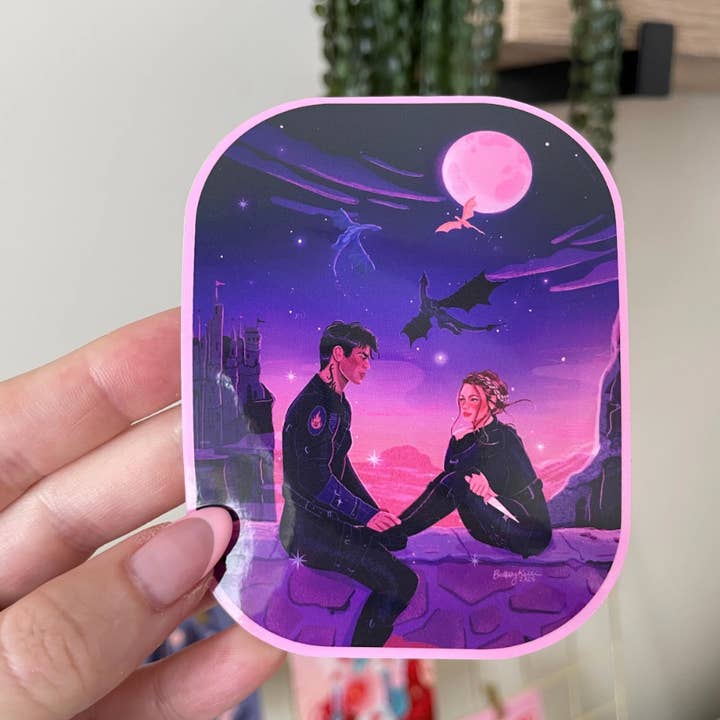 Brittany Keller Art - Wholesale Sticker - Fourth Wing Sticker2