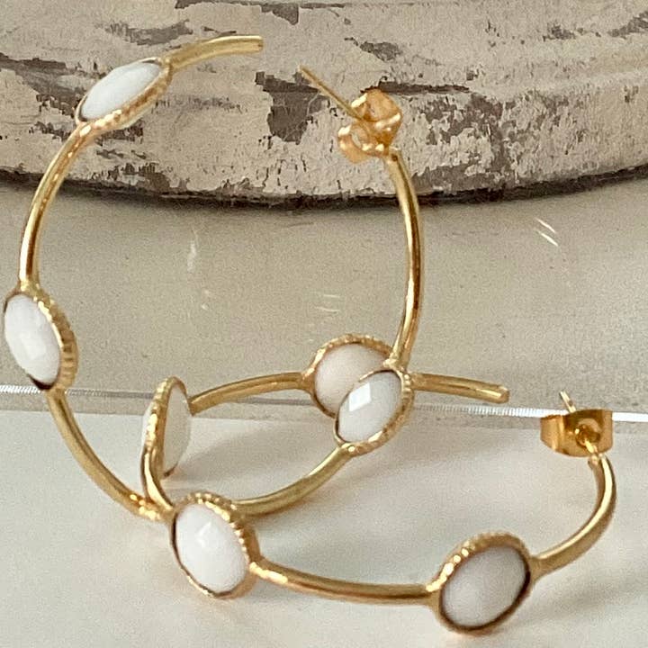 Felicia White Agate for wholesale by Julie Ryan Design