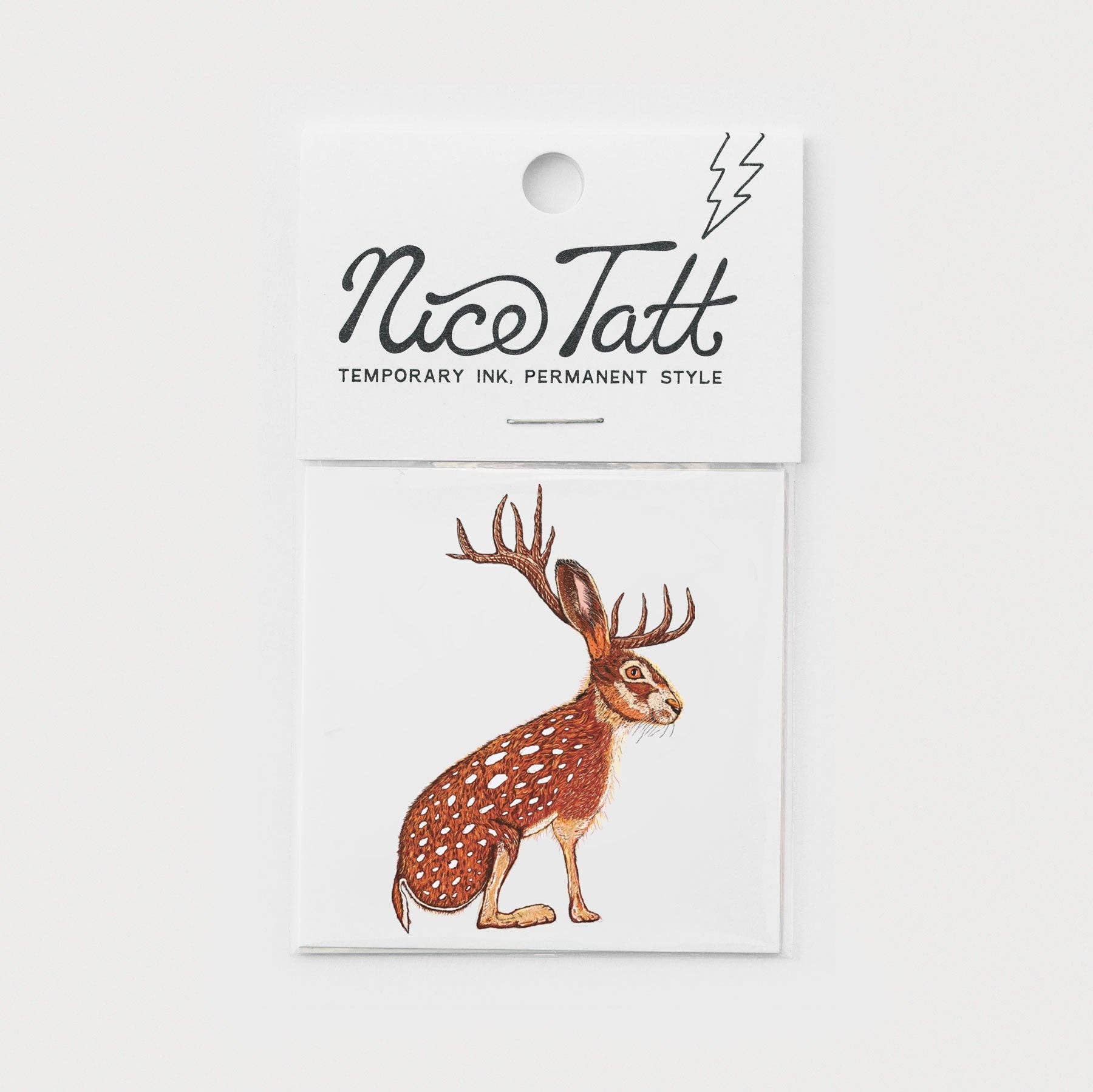 Nice Enough Stickers - Wholesale Temporary Tattoo - Red-Scott-a-Lope - Temporary Tattoo