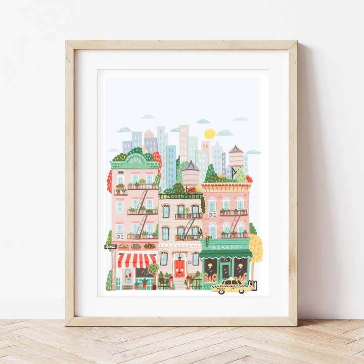 La Petite Épicerie - Wholesale Art Print - Paint by number kit - New York1