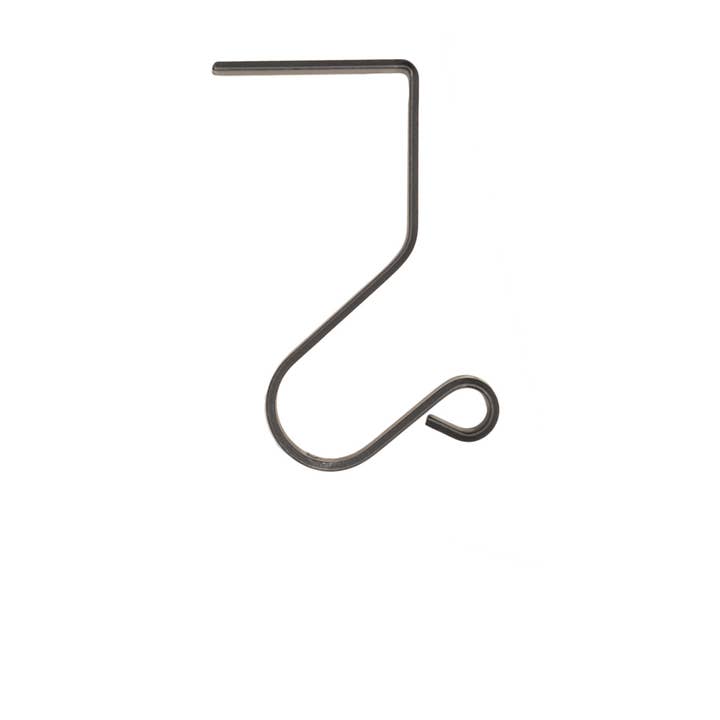 Irvin's Tinware - Wholesale Wall Hook - Wrought Iron Medium Mantle Hooks Set of 3