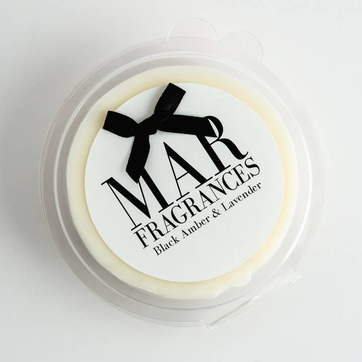 Wax Melt - Black Amber & Lavender for wholesale by MAR Fragrances