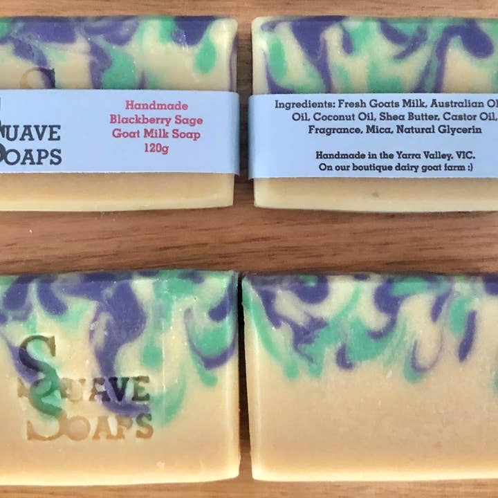 Suave Soaps - Wholesale Bar Soap - Rose Quartz Goat Milk Soap1