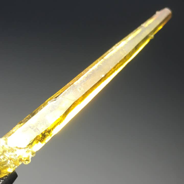 Grote Gele Zinkiet Kristal Punt #2 voor wholesale door Wildheart Crystals