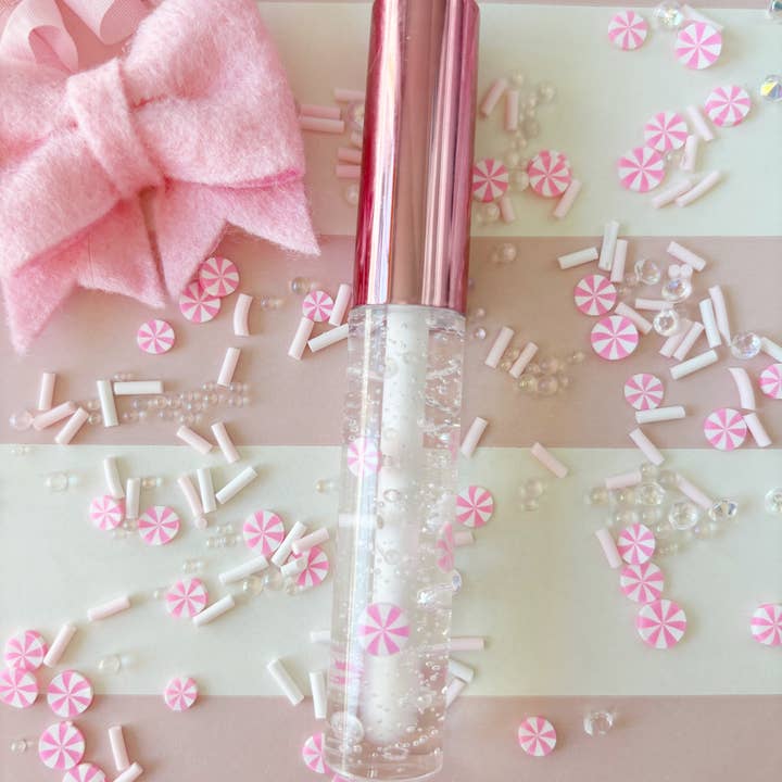 Pink Peppermint Wand Lip Gloss  for wholesale by Live Sweet
