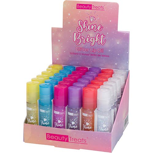 Dasha Designs - Wholesale Lip-gloss - 2536 Glitter Lip Oil (Set of 6)1