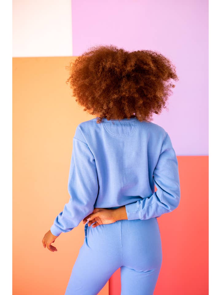 Blue Anti-Social Oscar The Grouch Sweatshirt for wholesale on Faire10