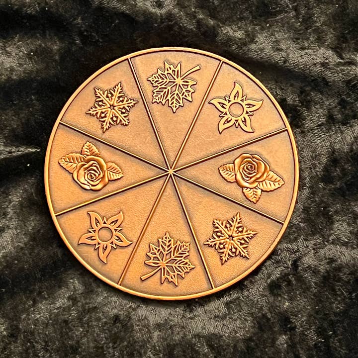 Round Table Metal Turn Keeper for wholesale by Nimue Innovation Studios