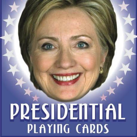 Midwest Novelty / Parody Productions - Wholesale Playing Cards - Hillary Presidential Deck - 20160