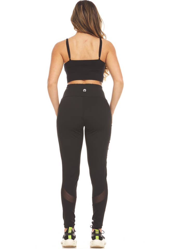 Legging van netstof met coquille voor wholesale door Therapy