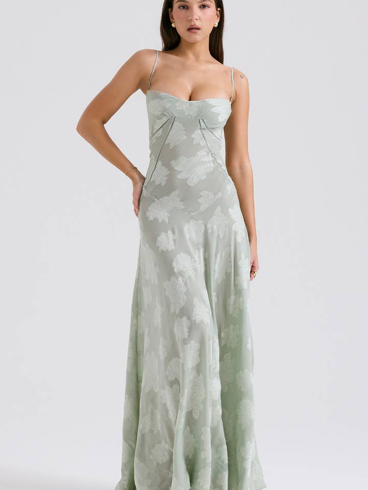 Dipped Shop - Wholesale Dress - Women's - Backless String Tie Lace Sexy Long Dress DP25A50812