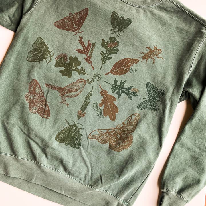 Oak Cotton Sweatshirt for wholesale by Solstice Handmade