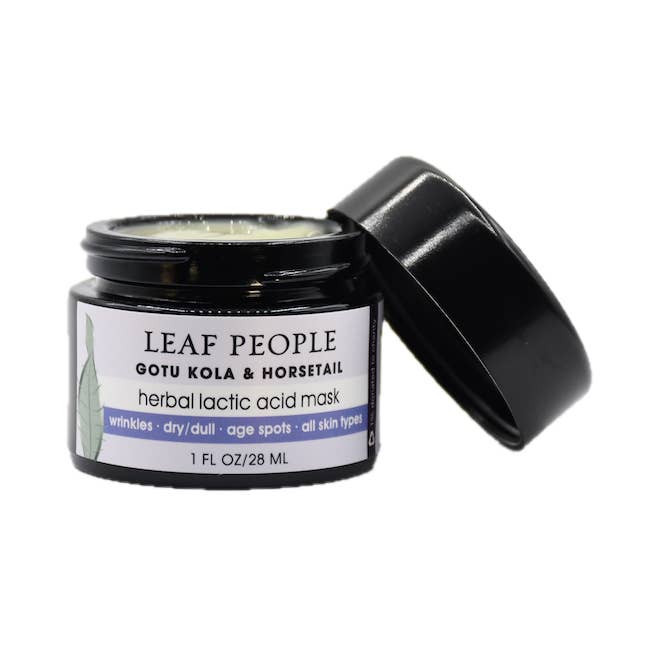Gotu Kola & Horsetail Herbal Lactic Acid Mask for wholesale by Leaf People