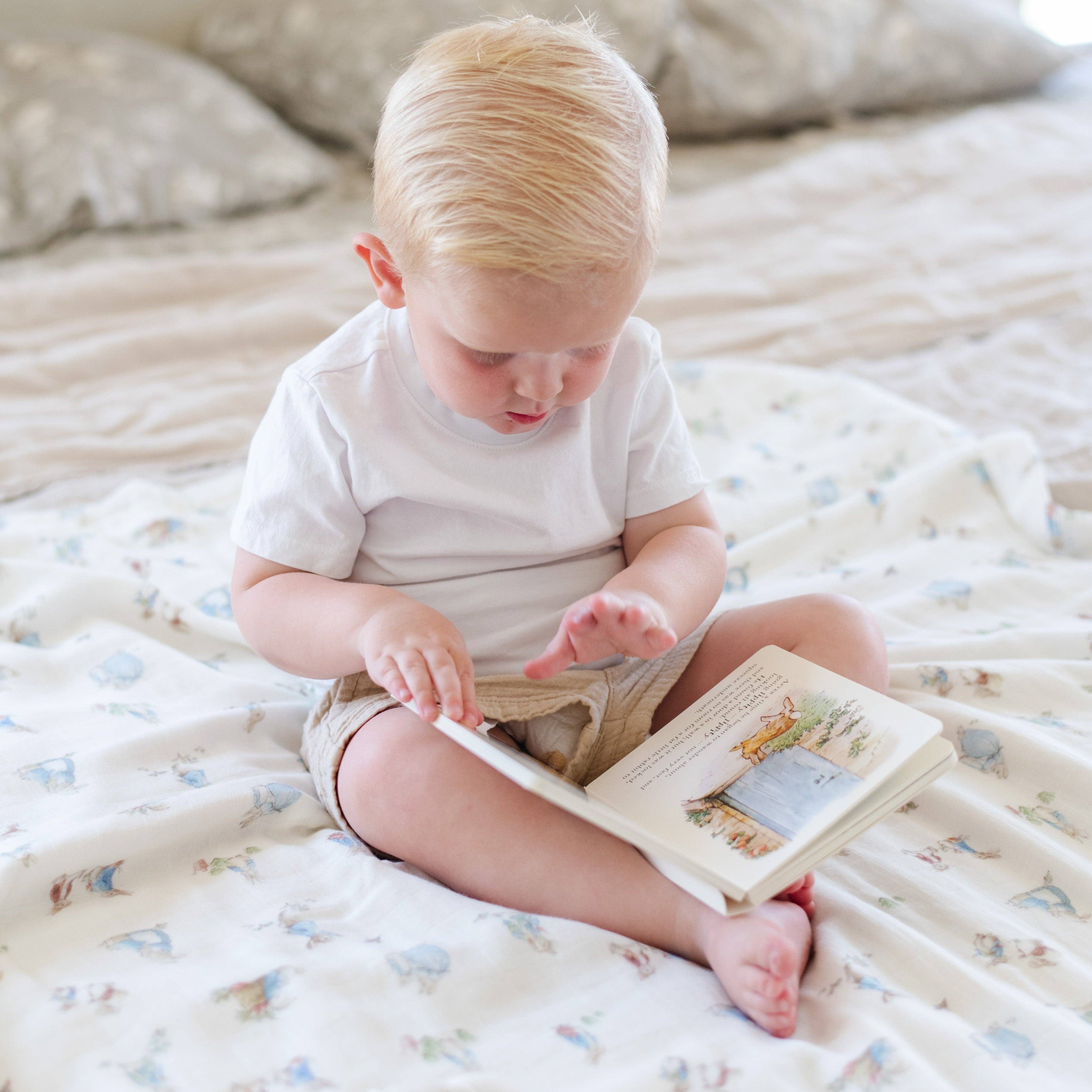 Saranoni - Wholesale Bedding Blanket - Kids & Baby - PETER RABBIT™ BAMBOO RAYON MUSLIN/LUSH BLANKETS28