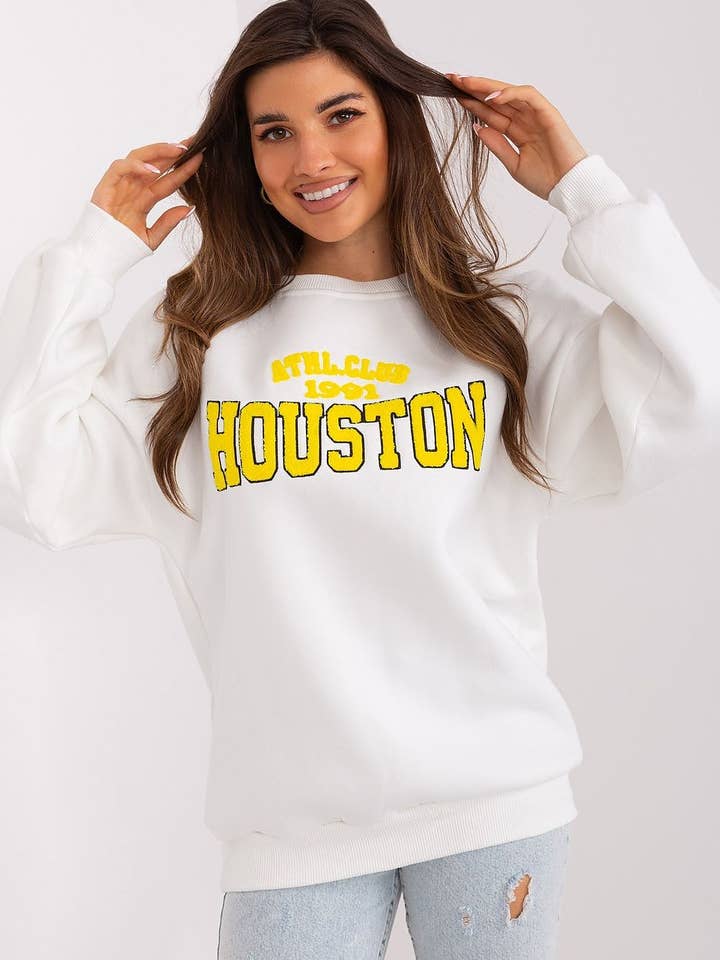 Lieber Deem Marktplatz - Wholesale Graphic Sweatshirt - Women's - Pullover Modell 206661 Fabrikpreis