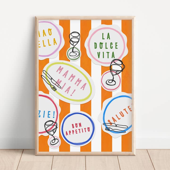 La Dolce Vita (meer kleuren) voor wholesale door Maddison Ball Creative