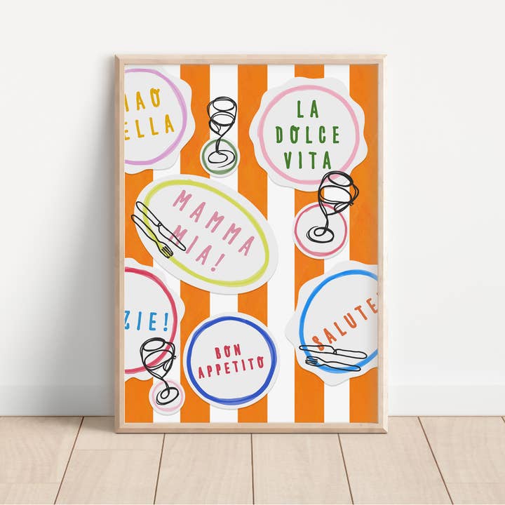 La Dolce Vita (More Colours) for wholesale by Maddison Ball Creative