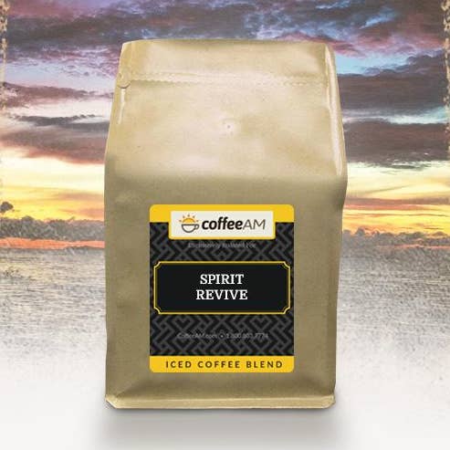 Spirit Revive Iced Coffee Blend for wholesale by CoffeeAM