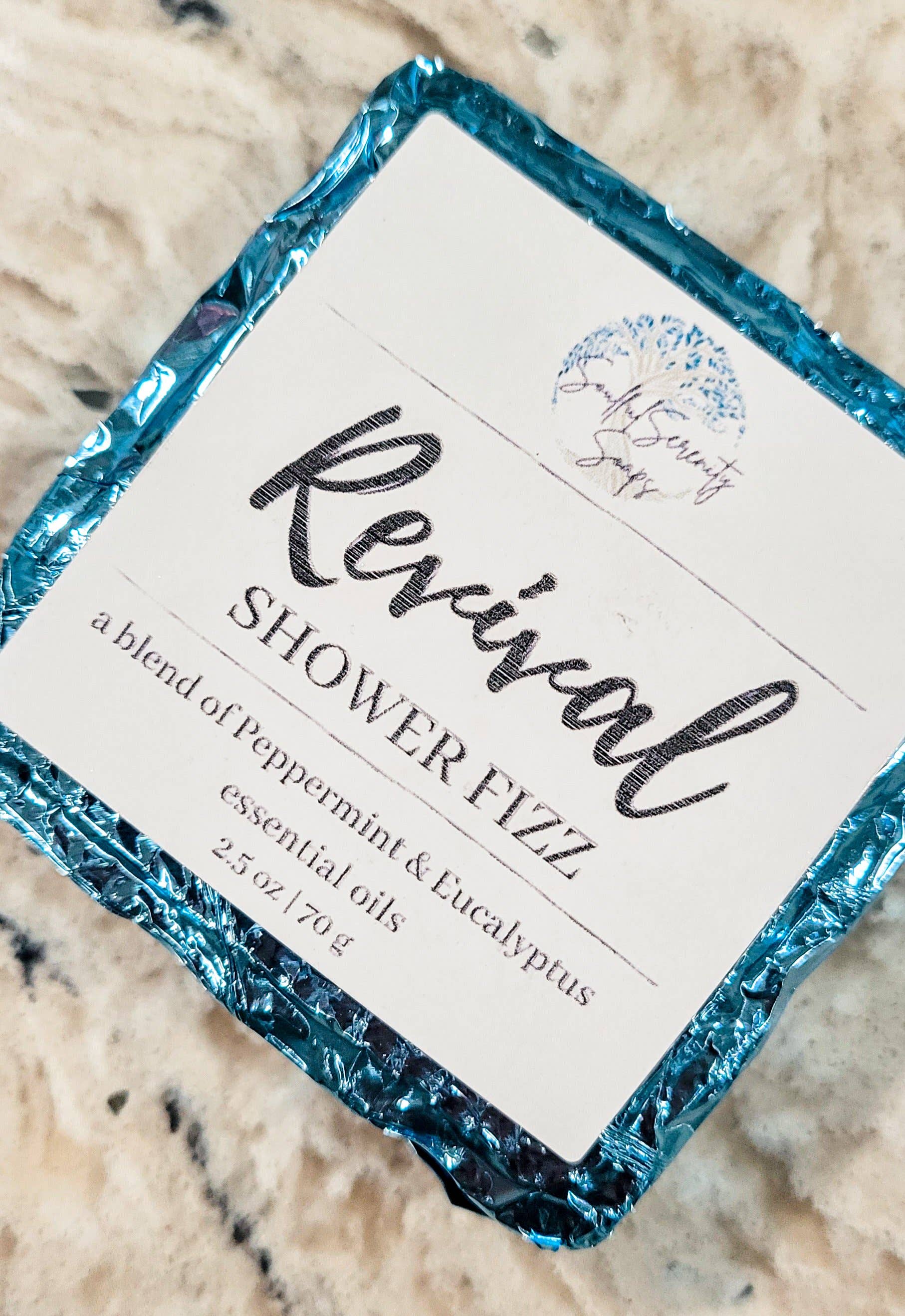 Soulful Serenity Soaps - Wholesale Shower Steamer/Bomb - Individual Shower Fizz7