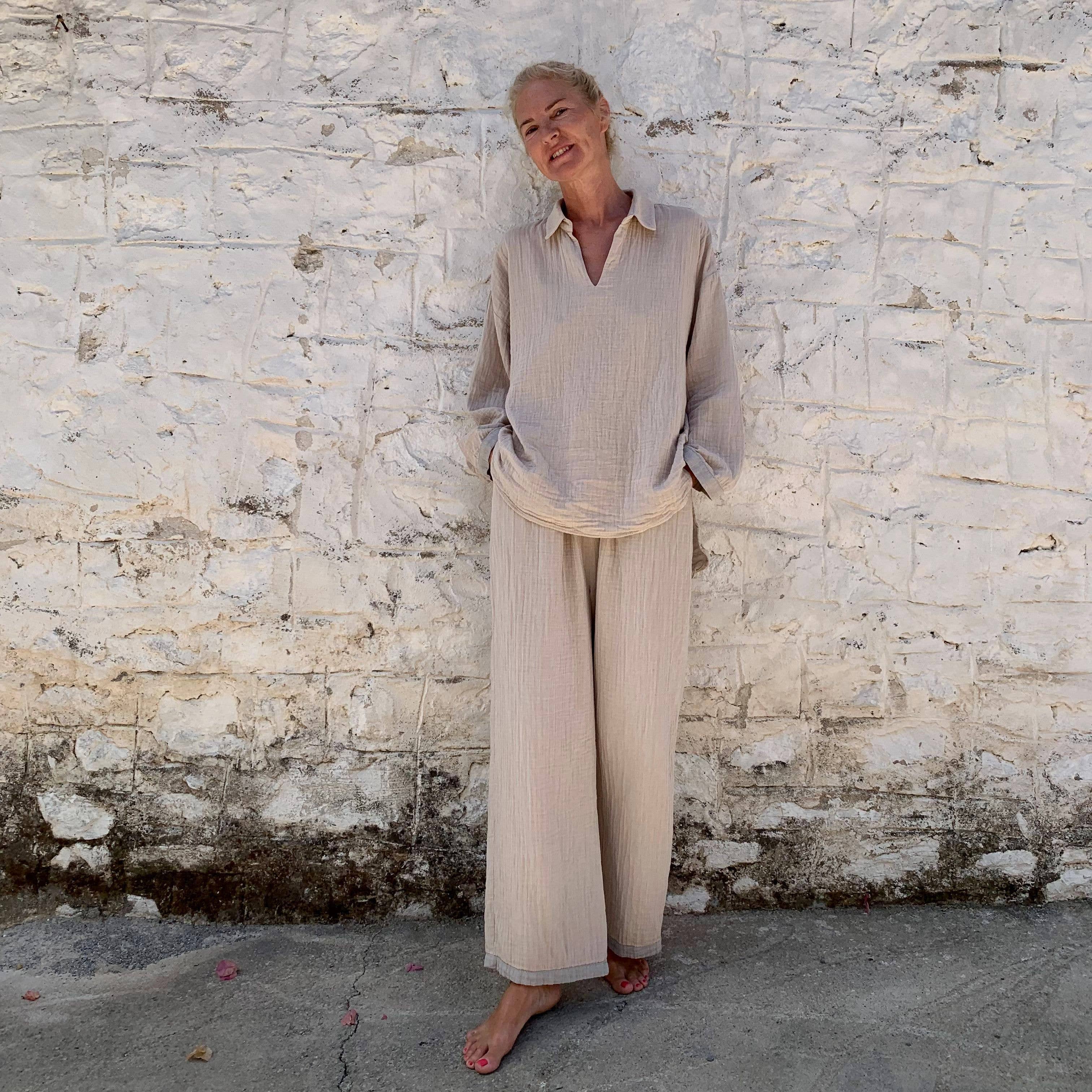 loom.ist – Großhandel Hose – Damen – Muslin-Hose zum Entspannen31