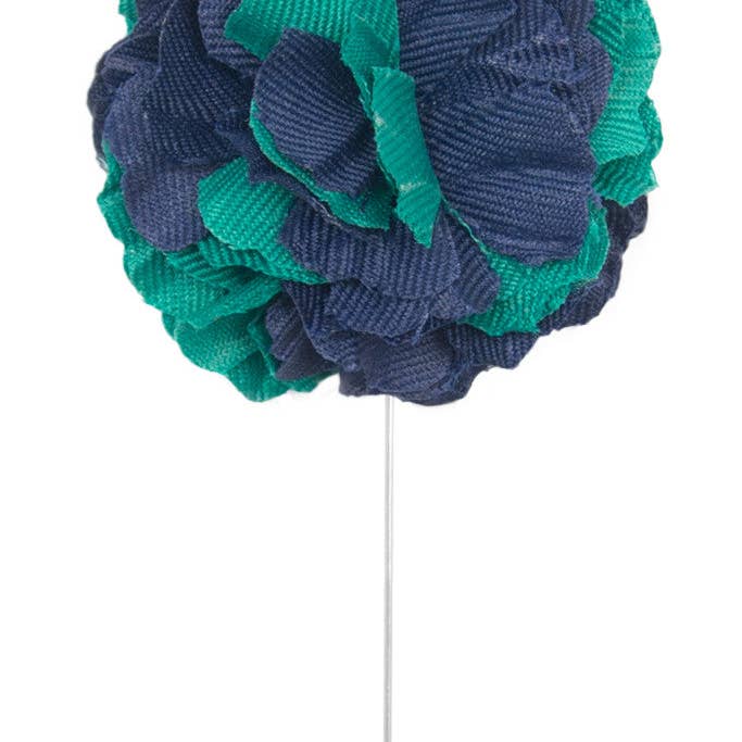 Épinglette bleu marine et bleu marine pour la vente par DIBI