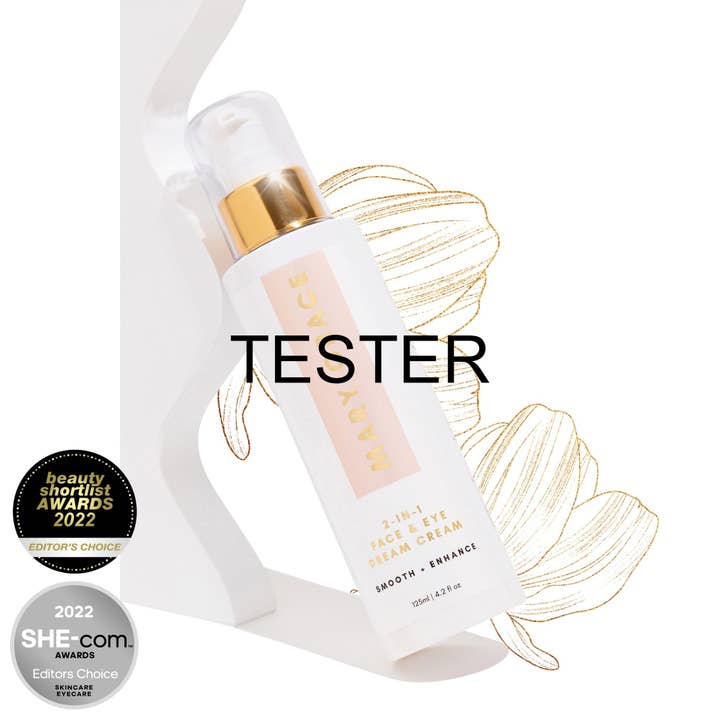 TESTEUR DE CRÈME DE RÊVE 2 EN 1 POUR LE VISAGE ET LES YEUX pour la vente par Mary Grace