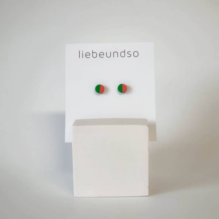 liebeundso - Wholesale Stud/Post Earrings - twice plug