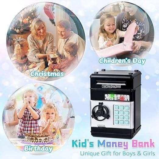 VIGOR - Wholesale Money/piggy bank – Child & baby - Best Gift Piggy Bank Electronic Mini ATM for Kids(10 Pack)5