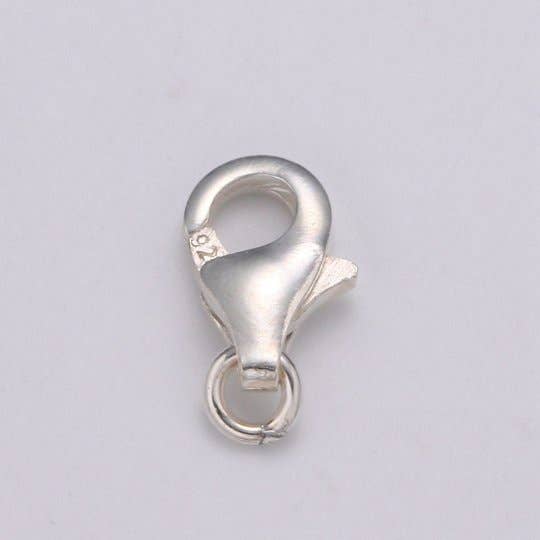 Aim Eternal - Wholesale Clasp - 925 Sterling Silver Lobster Clasps with Jump Ring Jewelry Findings for Bracelet, Necklace jewelry making supply component 10mm, 13mm, 20mm SL-233 SL-234 SL-2350