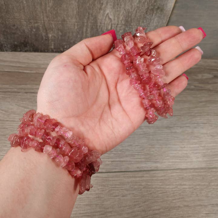 Keystone Crystals - Wholesale Beaded Bracelet - Gemstone Chip Bracelets – Common Crystals in Bulk Wholesale43